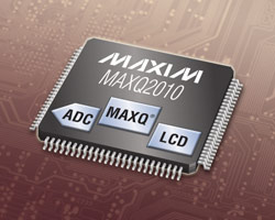 MAXQ2010 - 16-разрядный цифро-аналоговый микроконтроллер с уникальным режимом останова для экономии энергии